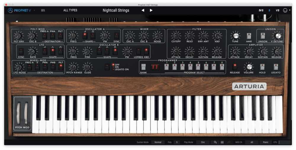 drive synth sounds nightcall strings